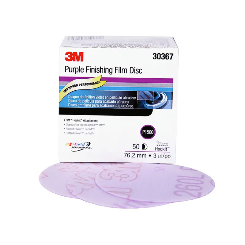 3m Tm Hookit Tm Purple Finishing Film Disc 30367