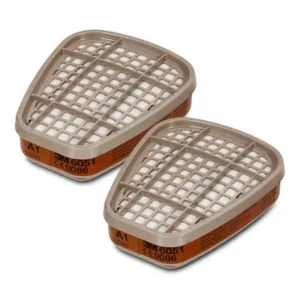 3m 6051b Organic Vapour Filter 1 Pair Per Pack Suits 7500 Series 60 3m6051