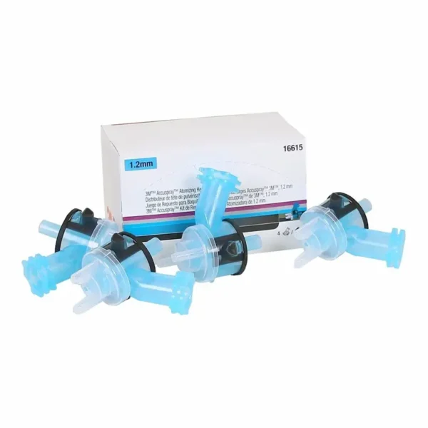3M Accuspray Atomizing Heads 1.2mm 4 Per Kit 16615 Blue - RISE Distributors