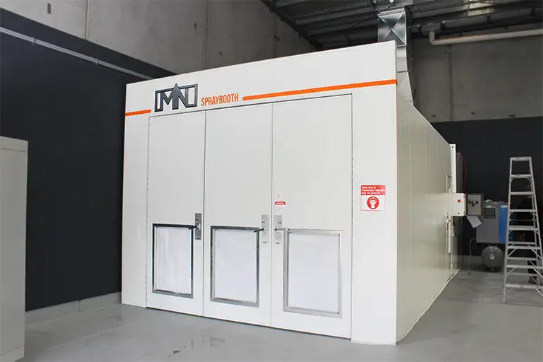 Mn Spraybooths Automotive End Draft Booth